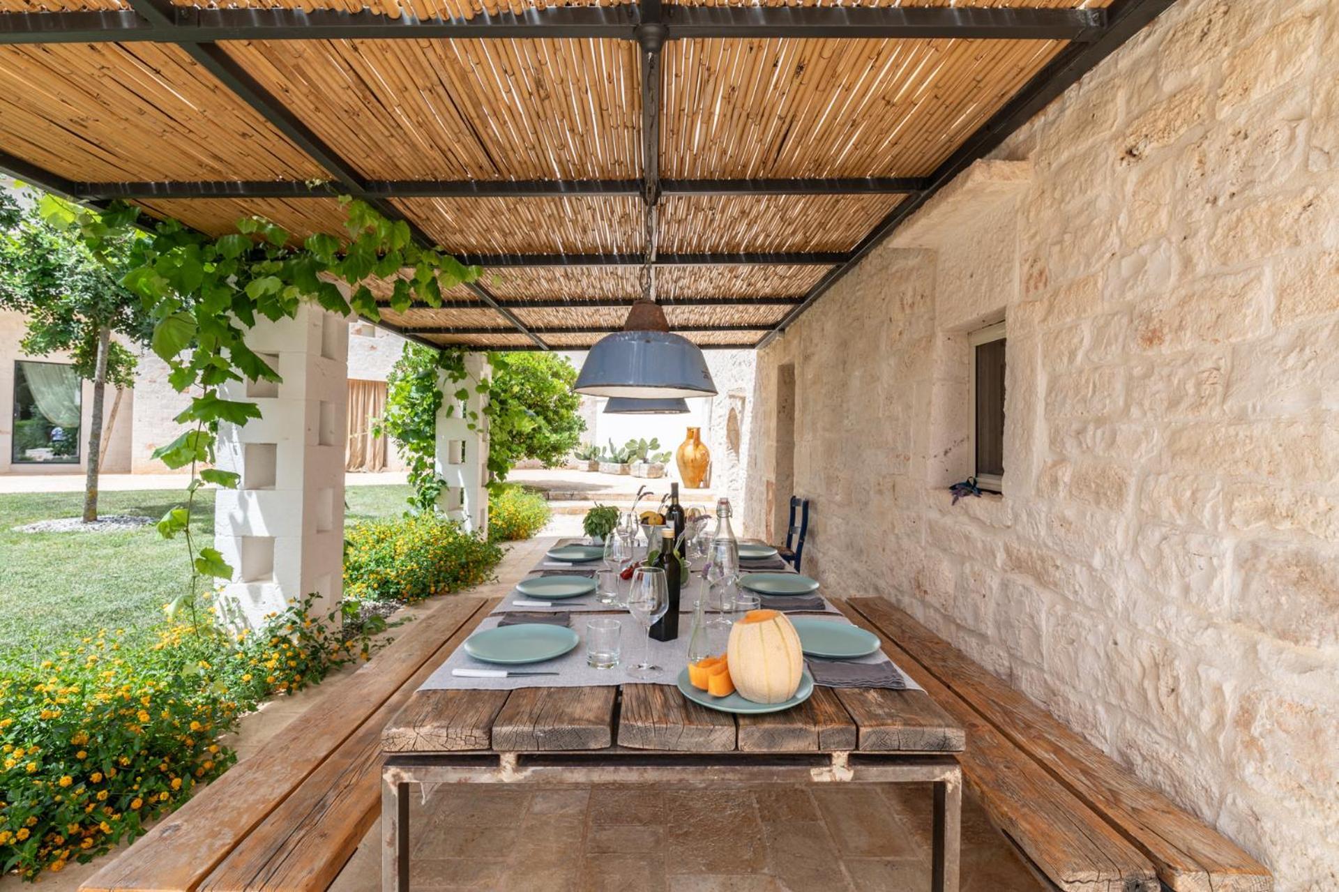 Вілла Trulli Di Mezza Чистерніно Екстер'єр фото