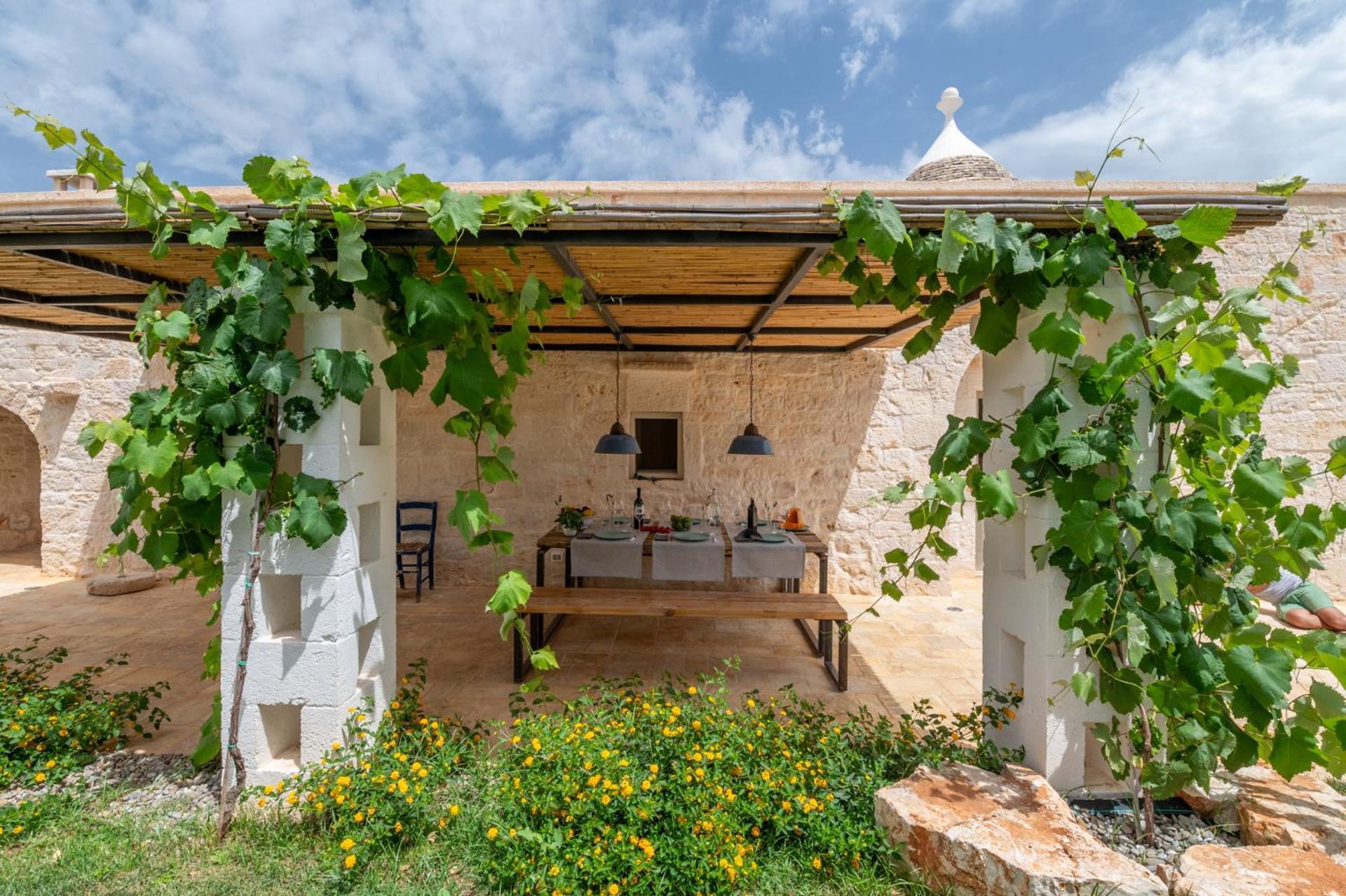 Вілла Trulli Di Mezza Чистерніно Екстер'єр фото